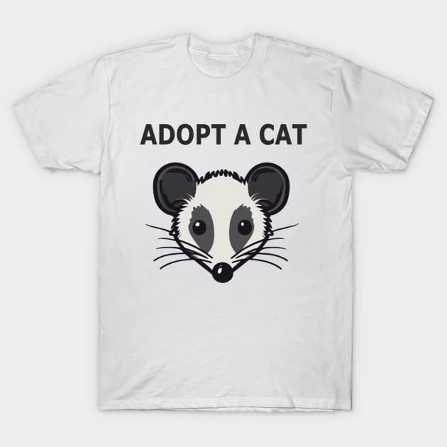 ADOPT A CAT T-Shirt by Pektashop